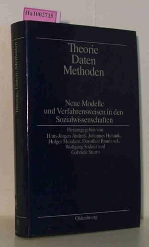 Seller image for Theorie Daten Methoden - Neue Modelle und Verfahrensweisen in den Sozialwissenschaften Theodor Harder zum sechzigsten Geburtstag for sale by ralfs-buecherkiste