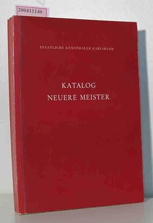 Bild des Verkufers fr Katalog neuere Meister - 19. u. 20. Jahrhundert zum Verkauf von ralfs-buecherkiste