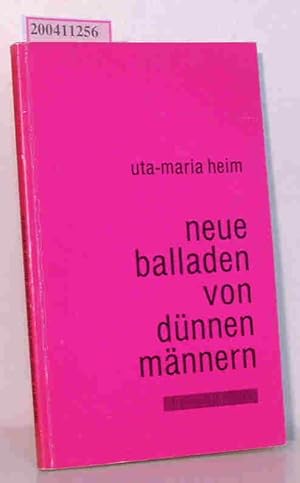 Immagine del venditore per Neue Balladen von dnnen Mnnern venduto da ralfs-buecherkiste