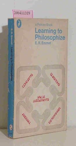 Seller image for Learning to Philosophize for sale by ralfs-buecherkiste