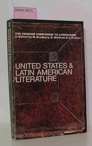 Seller image for United States & Latin American Literature The Penguin Companion to Literature 3 for sale by ralfs-buecherkiste