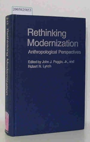 Imagen del vendedor de Rethinking Modernization: Anthropological Perspectives a la venta por ralfs-buecherkiste