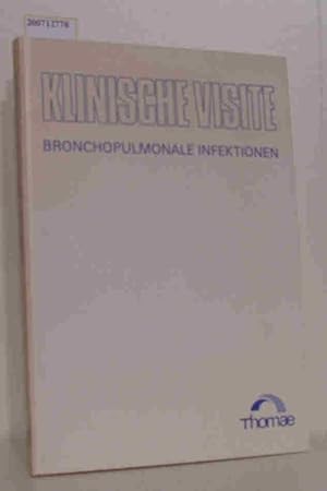Bild des Verkufers fr Klinische Visite Bildtafeln Thomae 125 - 132. Bronchopulmonale Infektionen zum Verkauf von ralfs-buecherkiste