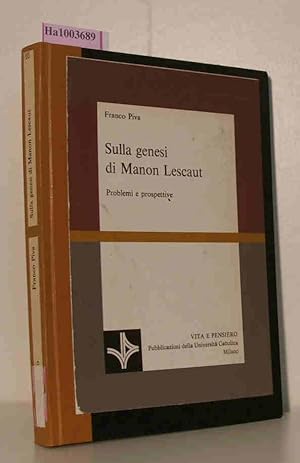 Bild des Verkufers fr Sulla genesi di Manon Lescaut - Problemi e prospettive Scienze Filologiche e Letteratura 10 zum Verkauf von ralfs-buecherkiste