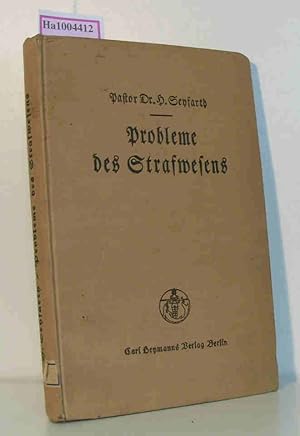 Seller image for Probleme des Strafwesens for sale by ralfs-buecherkiste