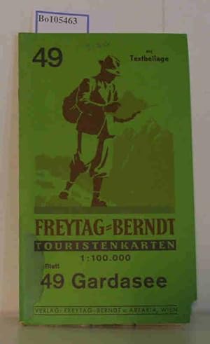 Seller image for Freytag-Berndt Touristenkarten 1:100000 Blatt 49 Gardasee mit Textbeilage for sale by ralfs-buecherkiste