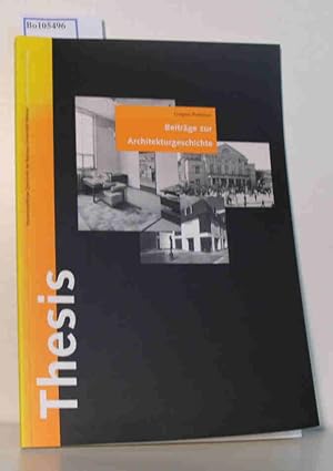 Seller image for Thesis. Wissenschaftliche Zeitschrift der Bauhaus-Universitt Weimar Heft 2/3 2002. Gropius-Professur: Beitrge zur Architekturgeschichte. for sale by ralfs-buecherkiste