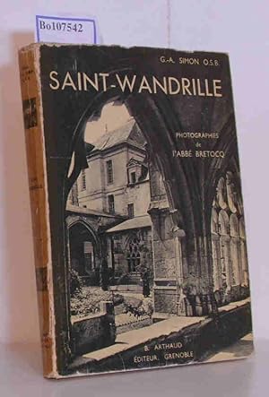 Bild des Verkufers fr L"Abbaye de Saint-Wandrille. Preface de Marcel Aubert. 40 Photographies de l"Abbe Bretocq. zum Verkauf von ralfs-buecherkiste