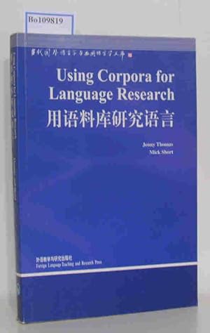 Bild des Verkufers fr Using Corpora for Language Research zum Verkauf von ralfs-buecherkiste