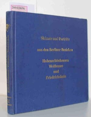 Imagen del vendedor de Skizzen und Portrts aus den Berliner Bezirken Hohenschnhausen - Weiensee - Friedrichshain Band 1 * 1994 a la venta por ralfs-buecherkiste
