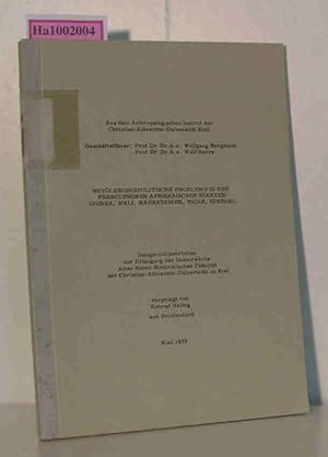 Seller image for Bevlkerungspolitische Probleme in den francophonen afrikanischen Staaten: Guinea, Mali, Mauretanien, Niger, Senegal. for sale by ralfs-buecherkiste