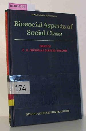 Bild des Verkufers fr Biosocial Aspects of Social Class Biosocial Society Series Vol. 2 zum Verkauf von ralfs-buecherkiste