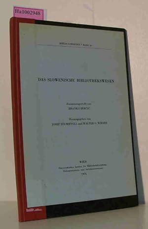 Bild des Verkufers fr Das Slowenische Bibliothekswesen Biblos-Schriften Band 84 zum Verkauf von ralfs-buecherkiste