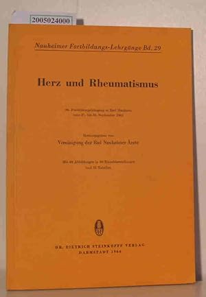 Seller image for Herz und Rheumatismus 29. Fortbildungslehrgang in Bad Nauheim vom 27. bis 29. Sept. 1963 for sale by ralfs-buecherkiste