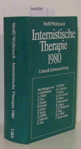 Seller image for Internistische Therapie 1980 for sale by ralfs-buecherkiste