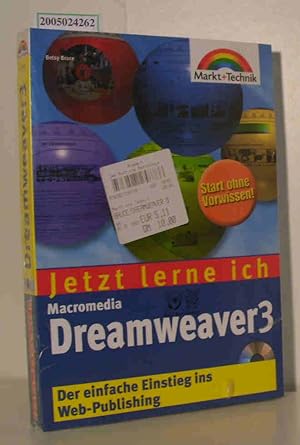 Seller image for Dreamweaver3 for sale by ralfs-buecherkiste