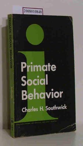 Seller image for Primate social behavior: An enduring problem selected readings (Insight books) for sale by ralfs-buecherkiste