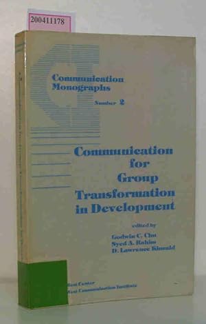 Imagen del vendedor de Communication for Group - Transformation in Development a la venta por ralfs-buecherkiste