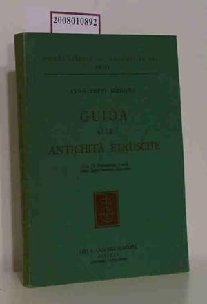 Imagen del vendedor de Guida alle Antichit Etrusche con 37 illustrazioni e una carta appositamente delineata, Pocket Library of Studies in Art, 18 a la venta por ralfs-buecherkiste