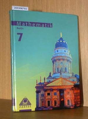 Seller image for Mathematik Berlin Klasse 7 Realschule/Gesamtschule for sale by ralfs-buecherkiste