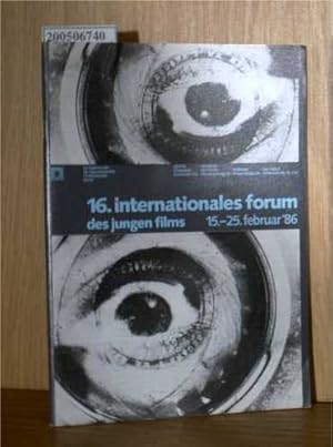 Imagen del vendedor de 16. Internationales Forum des jungen Films. 15.- 25. Februar 1986. 36. Internationale Filmfestspiele Berlin a la venta por ralfs-buecherkiste