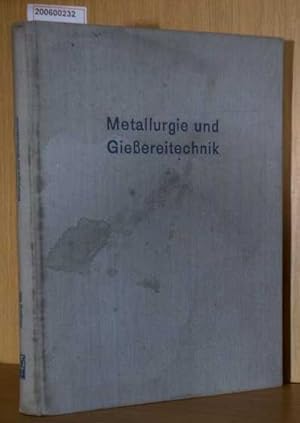 Metallurgie und Giesserei Technik Heft1-12 Eigenbindung