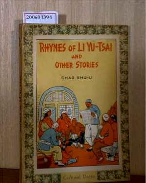 Imagen del vendedor de Rhymes of Li Yu_Tsai and other stories a la venta por ralfs-buecherkiste