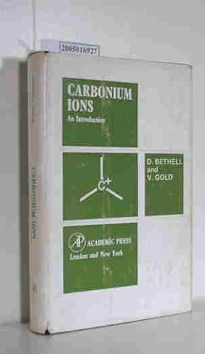 Image du vendeur pour Carbonium Ions An Introduction mis en vente par ralfs-buecherkiste