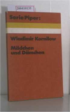 Seller image for Mdchen und Dmchen Erzhlung / Aus d. Russ. von Marianne Wiebe for sale by ralfs-buecherkiste
