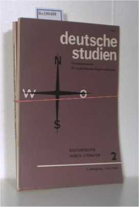 Imagen del vendedor de Deutsche Studien, Vierteljahreshefte fr vergleichende Gegenwartskunde, 2 Hefte von 1963 und 1964 (Nr. 2 und 8) a la venta por ralfs-buecherkiste