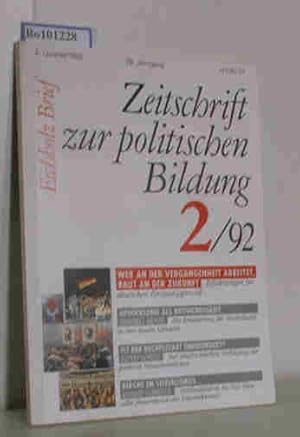 Seller image for Zeitschrift zur politischen Bildung, Eichholz Brief 2/92 for sale by ralfs-buecherkiste