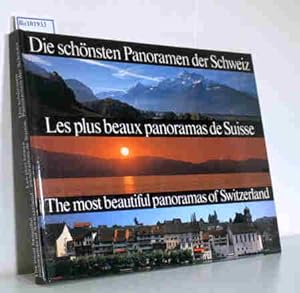 Immagine del venditore per Die schnsten Panoramen der Schweiz, Les plus beaux panoramas de Suisse, The most beautiful panoramas of Switzerland venduto da ralfs-buecherkiste