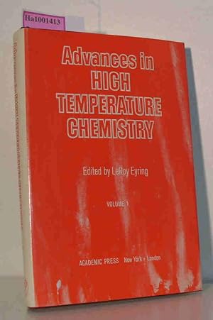 Image du vendeur pour Advances in High Temperature Chemistry Vol. 1 mis en vente par ralfs-buecherkiste