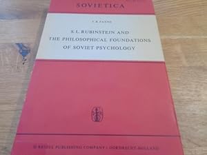 Seller image for S.L. Rubinstejn and the Philosophical Foundations of Soviet Psychology for sale by suspiratio - online bcherstube