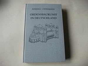 Bild des Verkufers fr Kleine Kunstgeschichte der mittelalterlichen Ordensbaukunst in Deutschland. zum Verkauf von Ottmar Mller