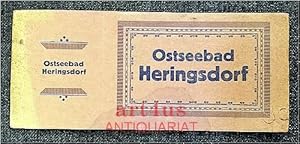 Ostseebad Heringsdorf : Konvolut von 10 Ansichtskarten im Heft [komplett} mit Abreisskante