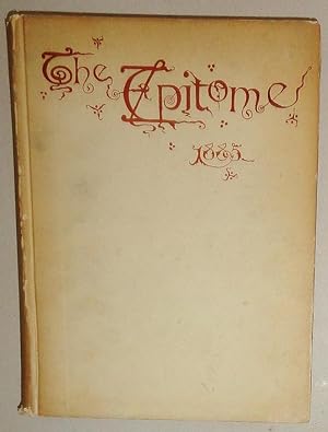 Bild des Verkufers fr The Epitome 1885 - [Year Book] Vol XI: Lehigh University, Bethlehem, Pennsylvania zum Verkauf von DogStar Books