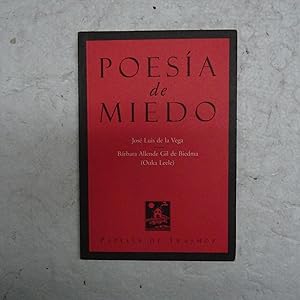 Image du vendeur pour POESIA DE MIEDO. mis en vente par Librera J. Cintas