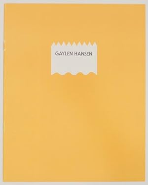Immagine del venditore per Gaylen Hansen venduto da Jeff Hirsch Books, ABAA