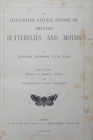 Seller image for An Illustrated Natural History of British Butterflies and Moths for sale by ERIC CHAIM KLINE, BOOKSELLER (ABAA ILAB)