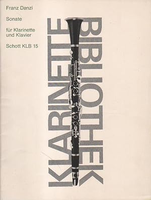Bild des Verkufers fr Sonate fr Klarinette und Klavier. zum Verkauf von Versandantiquariat Boller