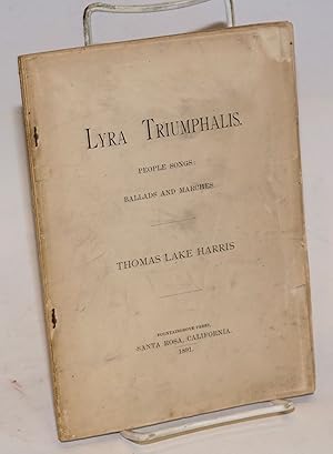 Lyra triumpalis. People's songs: ballads and marches