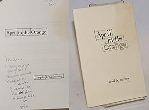 April in the Orange [isncribed & signed]