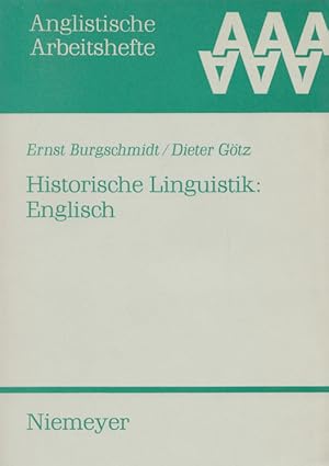 Image du vendeur pour Historische Linguistik: Englisch. (= Anglistische Arbeitshefte, Band 2). mis en vente par Buch von den Driesch