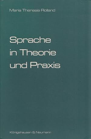 Bild des Verkufers fr Sprache in Theorie und Praxis: Gesammelte Aufstze 1995-1997. zum Verkauf von Buch von den Driesch