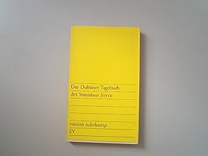 Bild des Verkufers fr Das Dubliner Tagebuch des Stanislaus Joyce. Deutsch von Arno Schmidt. Edition Suhrkamp 216. zum Verkauf von Antiquariat Bookfarm