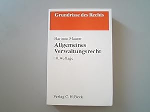 Bild des Verkufers fr Allgemeines Verwaltungsrecht zum Verkauf von Antiquariat Bookfarm