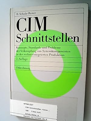 Seller image for CIM-Schnittstellen for sale by Antiquariat Bookfarm