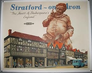 Stratford on Avon poster;