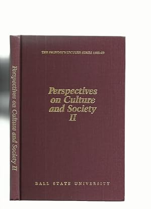 Perspectives on Culture and Society II (The Provost's Lecture Series 1988-89)